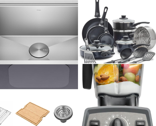 Ultimate Kitchen Upgrades & Fixtures" cover photo collage