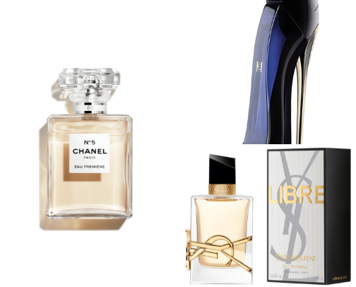 My go-to perfume-scents ☕️ cover photo collage