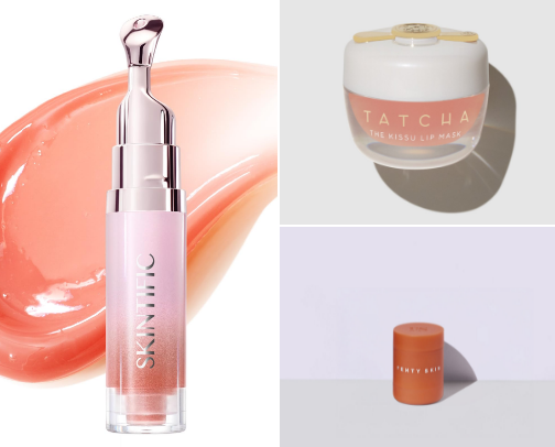 Lip wear & Lip Care cover photo collage