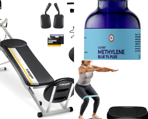Health and Fitness Products cover photo collage