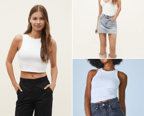 Clothes cover photo collage