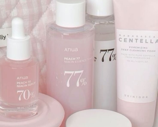 Korean skincare💮 cover photo collage