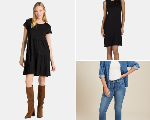 Plus size fashion cover photo collage