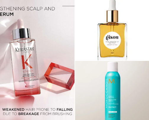 My hair growth journey: products, tools & more ✨🧴 cover photo collage