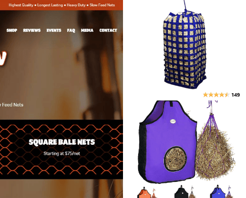 Hay Feeders cover photo collage