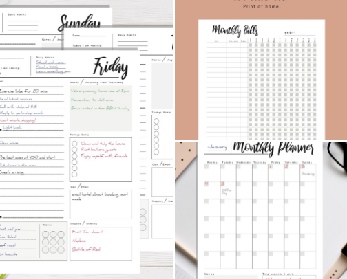 Organisation Printable's cover photo collage