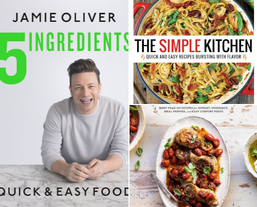 🥘 Easy Cooking Books cover photo collage