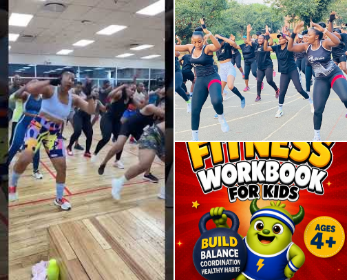 At home workouts cover photo collage