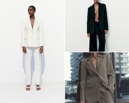 Women's Blazers cover photo collage