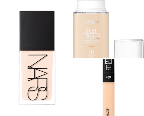 in my makeup bag 💄 cover photo collage