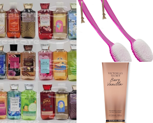 Body care cover photo collage