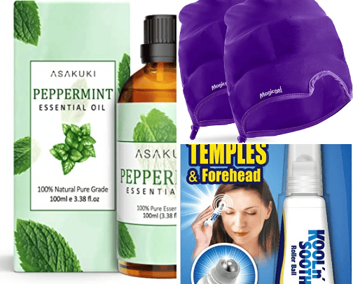 For migraine relief cover photo collage