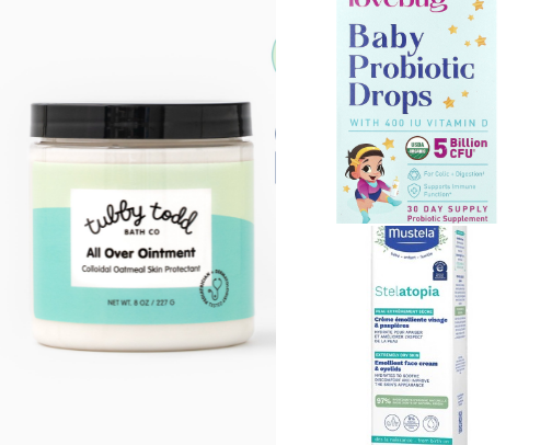 Cow's Milk Allergy (CMPA)Baby MUST Haves cover photo collage