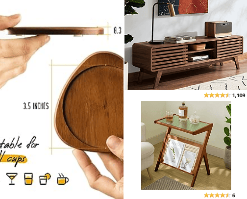 Mid Century Modern Decor cover photo collage