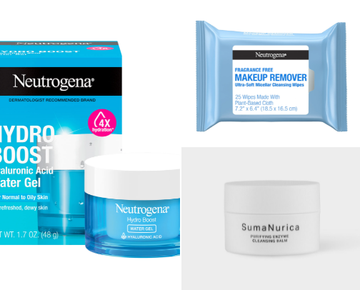 Best skincare products for healthy glowing skin cover photo collage