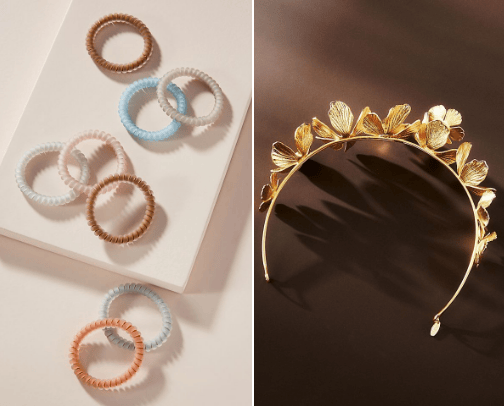 Tame your mane with your favorite hair accessory! cover photo collage