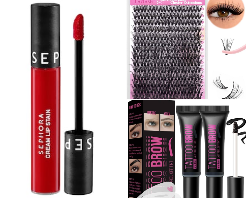 My favorite beauty recs cover photo collage