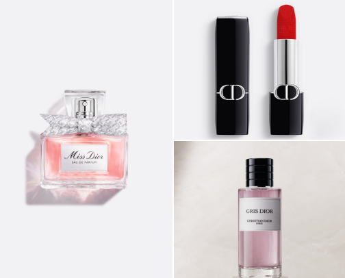 My Dior Beauty Icons cover photo collage