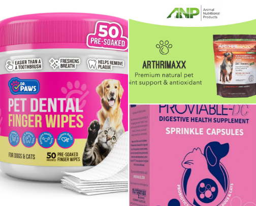 My Dogs essentials for a healthier happier doggie 🐶 cover photo collage