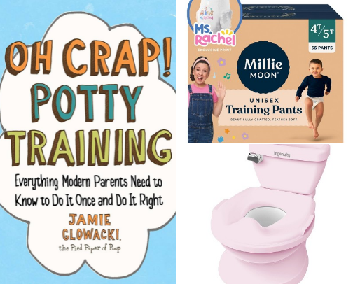 Potty Training Must-Haves cover photo collage