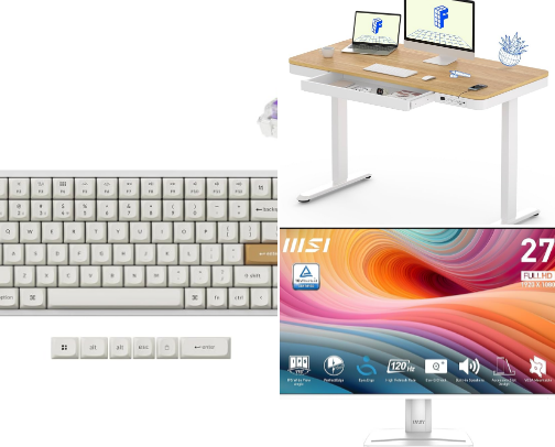 Cozy Desk Essentials cover photo collage