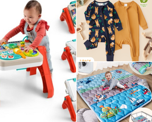 Christmas guide: Infants 0-12 months 🎅🍼 cover photo collage