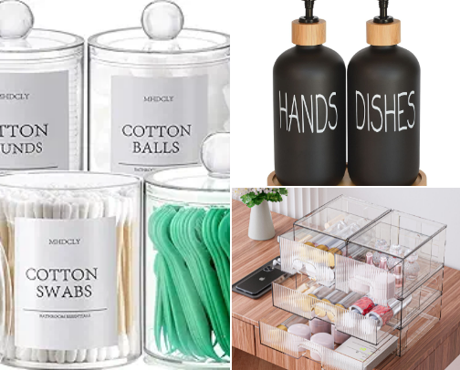 Home Organization cover photo collage
