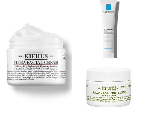 Skin care cover photo collage