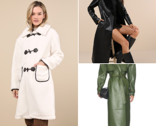 Trench Coats for Women cover photo collage
