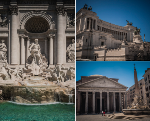 Rome's Best Travel Routes & Tips cover photo collage