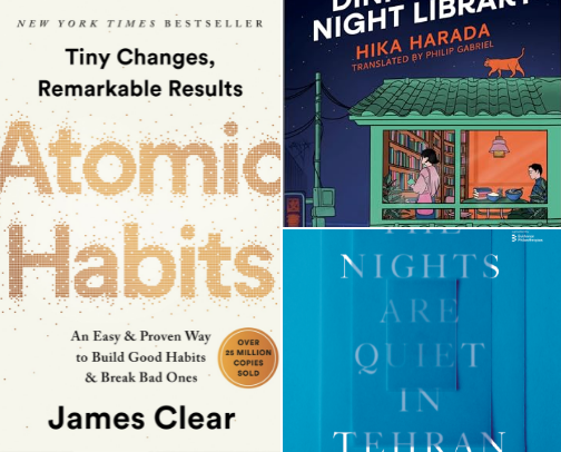 My favorite book recs cover photo collage