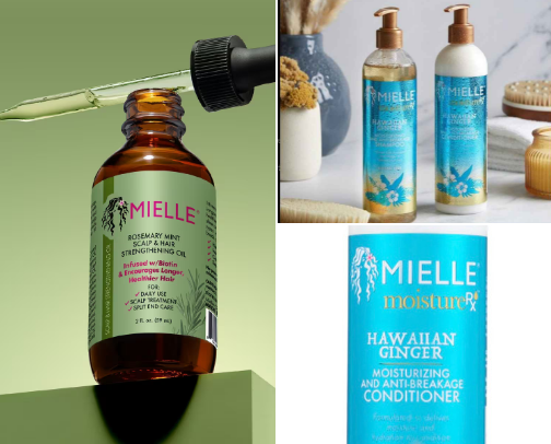 Everything my hair loves to eat cover photo collage