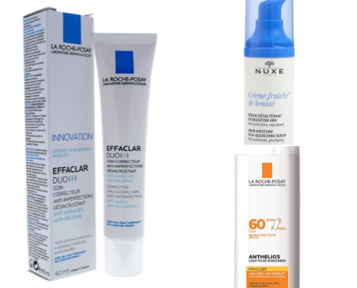 Skincare all time faves cover photo collage