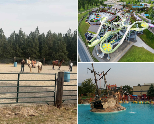Things to do outside in north Idaho cover photo collage