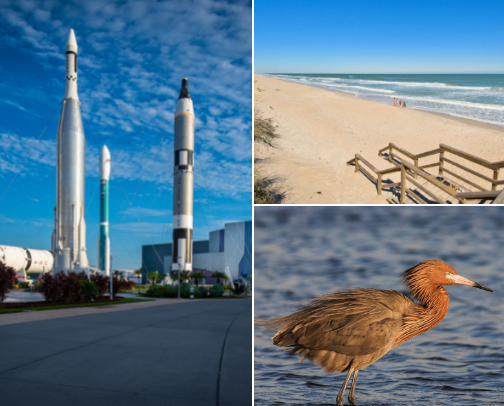 Kennedy Space Center & Space Coast Day Trip Guide from Orlando cover photo collage
