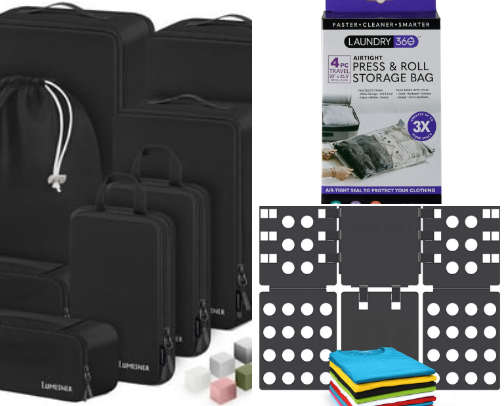 The Ultimate Packing & Organization Guide: Master Your Suitcase cover photo collage