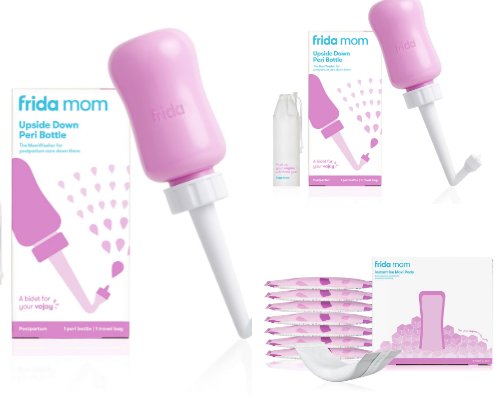 Postpartum essentials cover photo collage