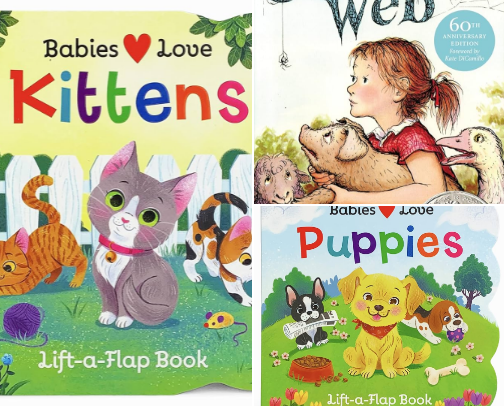 Books I read my kids 10,000 times at least cover photo collage