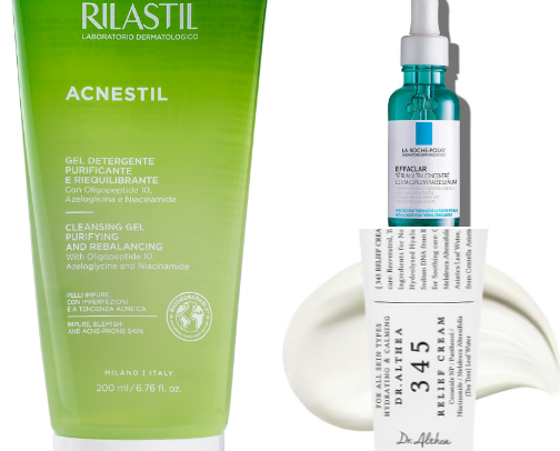 Morning Routine for Combination Skin cover photo collage