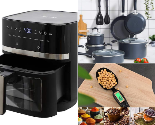 Busy Parent's Kitchen Essentials cover photo collage