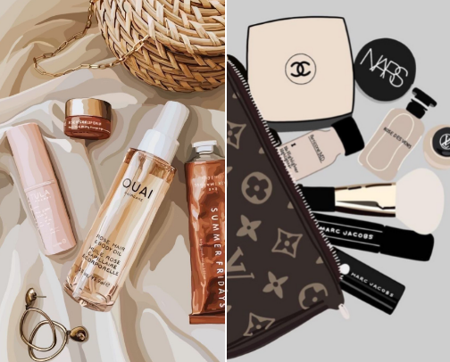 My favorite beauty recs cover photo collage