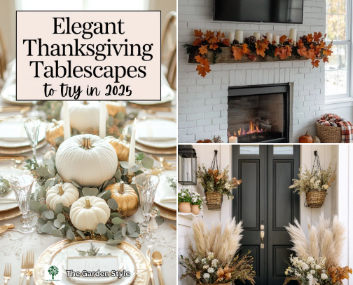 Feast & Festivities: Thanksgiving Style cover photo collage