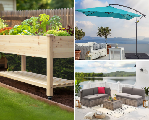 Home and Garden cover photo collage