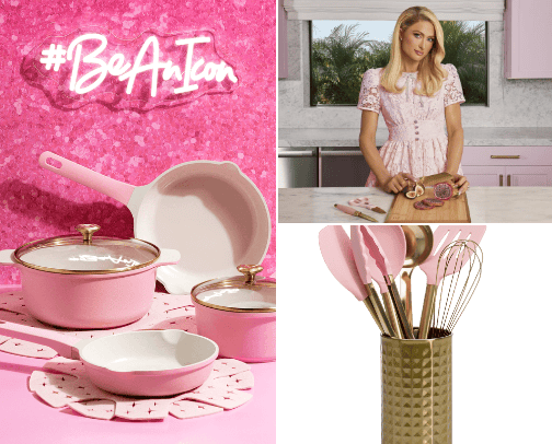Paris Hilton Kitchen Collection 💓🫶🏼 cover photo collage