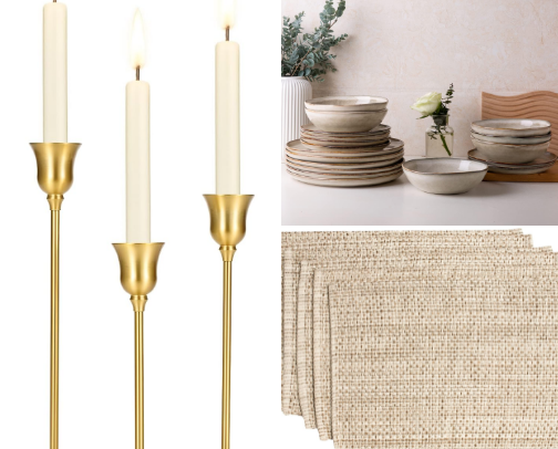 Kitchen & Dining Aesthetic Finds cover photo collage