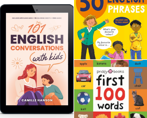 🗣️ Best English Speaking Resources for Kids | ESL Speaking & Conversation cover photo collage