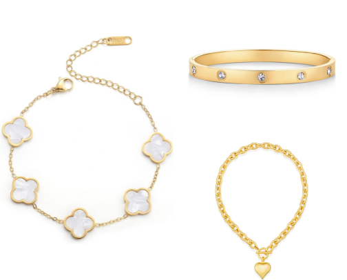 Jewelry - Luxe for less on Amazon cover photo collage