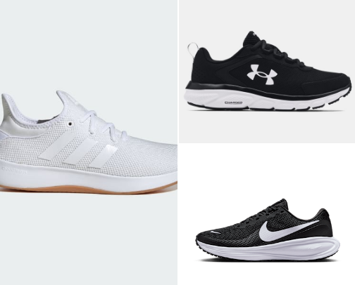 Proof You Don’t Have to Spend a Bag for Great Walking & Running Shoes cover photo collage