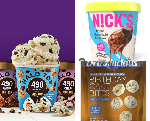 Low Cal Snack Options🍦 cover photo collage