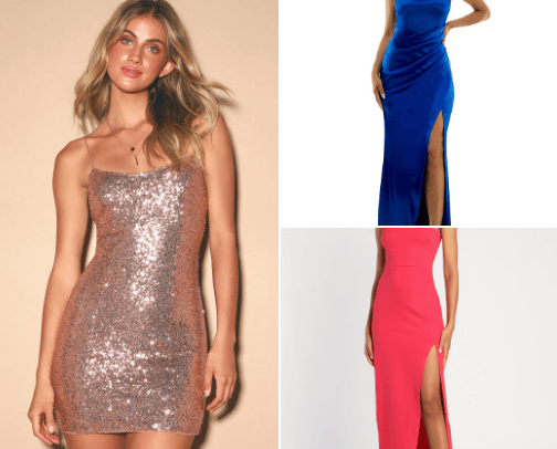 Formal Dresses cover photo collage